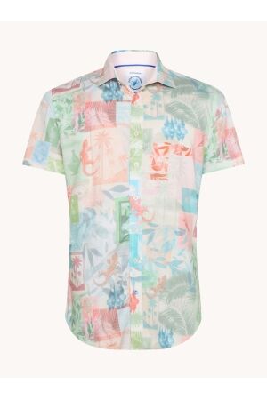 A Fish Named Fred Shirt SS Collage 073 Multi Color 073 Multi Color