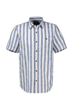 Lerros Stripe Slub 76/24% Co/Poly 473 TRUE BLUE 473 TRUE BLUE