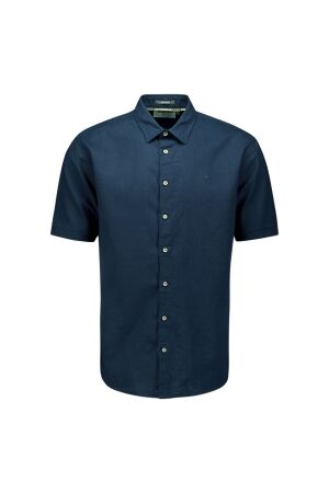No Excess Short Sleeve With Linen 078 Night 078 Night