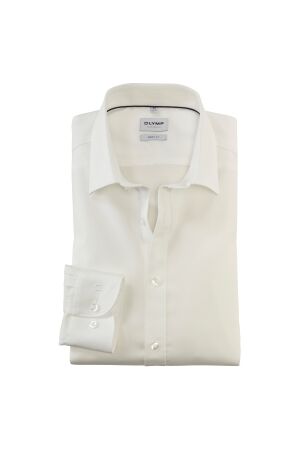 Olymp Level5 Body Fit Twill ML69cm Ecru Ecru Olymp Level5 Body Fit Twill ML69cm Ecru Ecru
