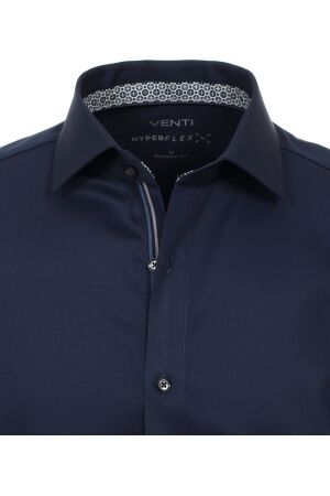 Venti Twill Modern Fit ml72cm Blauw Blauw