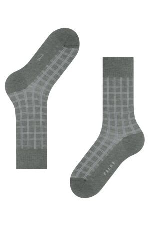 Falke Modern Tailor Grey Melange Grey Grey