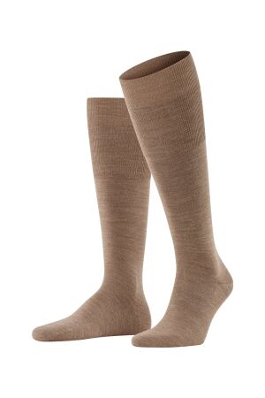 Falke Airport Knee High Wo/Co 60/23% 5410 Nutmeg Mel. 5410 Nutmeg Mel.