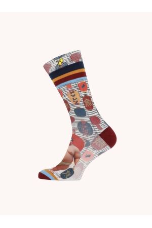 A Fish Named Fred Socks lanterns 3 pair 078 Multicolor Red 078 Multicolor Red A Fish Named Fred Socks lanterns 3 pair 078 Multicolor Red 078 Multicolor Red