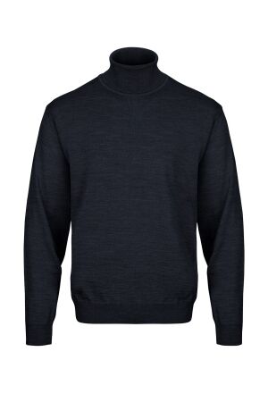 Belika Bologna Roll Neck Navy Night Sky Blauw Blauw