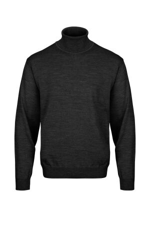 Belika Bologna Roll Neck Black Zwart Zwart