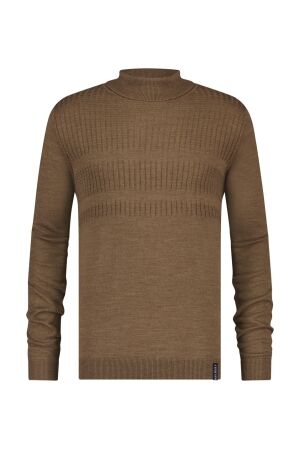 A Fish Named Fred Turtleneck Sand Beige Beige