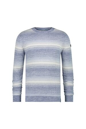 A Fish Named Fred Spacedye Pullover Navy Navy