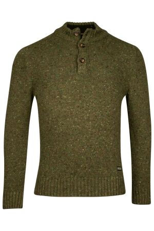 Baileys 1/2 Zip/Buttons 60%WO/20%PA/20%VI 757 Olive 757 Olive