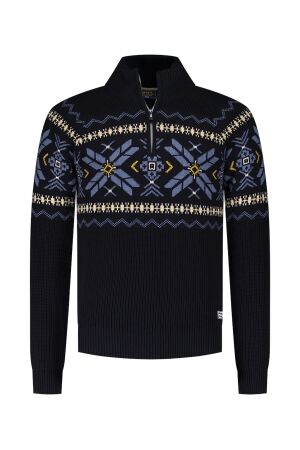 NZA New Zealand Auckland Charles Half Zip 100% Cotton 1668 Winter Navy 1668 Winter Navy NZA New Zealand Auckland Charles Half Zip 100% Cotton 1668 Winter Navy 1668 Winter Navy