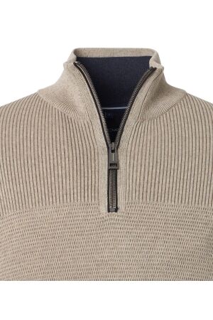 Casa Moda Pullover Troyer 663 Beige 663 Beige