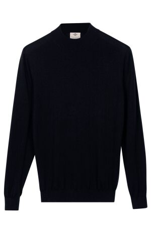 Baileys Turtle Neck Pullover 100% Merino 60 Navy 60 Navy