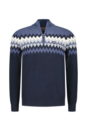 NZA New Zealand Auckland Pullover Zip Noors 2605 CLASSIC NAVY 2605 CLASSIC NAVY