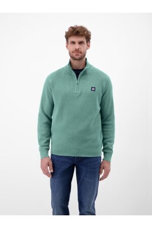 Lerros Troyer Halfcardigan 429 Fjord Blue 429 Fjord Blue