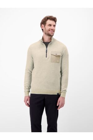 Lerros Strick Troyer Twist Structure 125 Tender Beige Mel. 125 Tender Beige Mel.