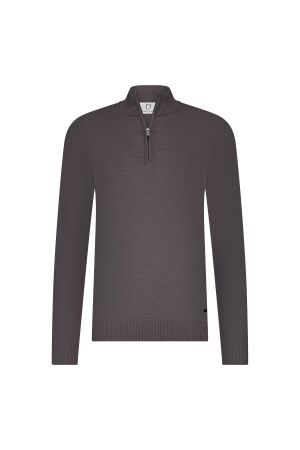 Born with Appetite Lux Pullover Halfzip 100% merino 944 Taupe 944 Taupe