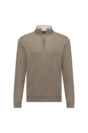Marco Manzini Nels Wool Mix Half Zip 80/20% 830 Camel 830 Camel Marco Manzini Nels Wool Mix Half Zip 80/20% 830 Camel 830 Camel