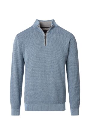 Casa Moda Half-Zip 100% Cotton 122 Blau 122 Blau