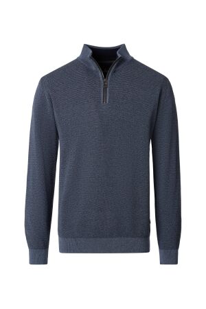 Casa Moda Half-Zip 100% Cotton 741 Silber 741 Silber