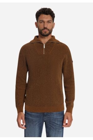No Excess Pullover Half Zip Light Weight Chenille 048 Caramel 048 Caramel No Excess Pullover Half Zip Light Weight Chenille 048 Caramel 048 Caramel