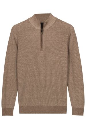 Baileys Pullover 1/2 Zip 2-Tone Cotton 985 Ash Grey 985 Ash Grey Baileys Pullover 1/2 Zip 2-Tone Cotton 985 Ash Grey 985 Ash Grey