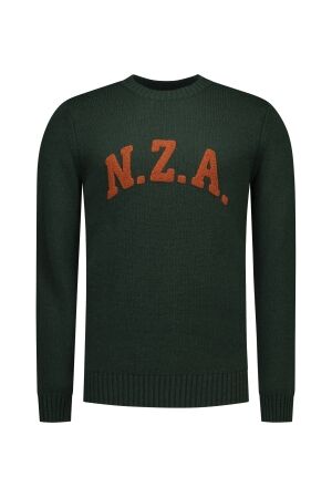 NZA New Zealand Auckland PULLOVER O-NECK WOOL ACRYLE 1791 DARK HUNTER 1791 DARK HUNTER