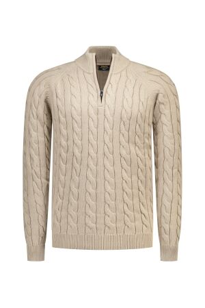 NZA New Zealand Auckland PULLOVER HALF ZIP 100% CO 1153 TAN SAND 1153 TAN SAND NZA New Zealand Auckland PULLOVER HALF ZIP 100% CO 1153 TAN SAND 1153 TAN SAND