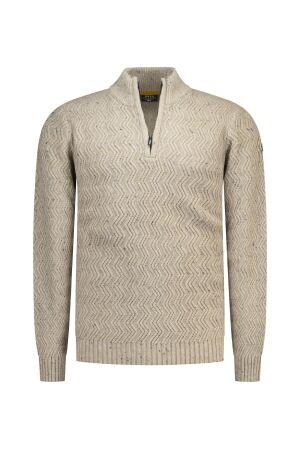 NZA New Zealand Auckland PULLOVER TURTLENECK WOOL ACRYLE 1158 TAN SAND MELANGE 1158 TAN SAND MELANGE