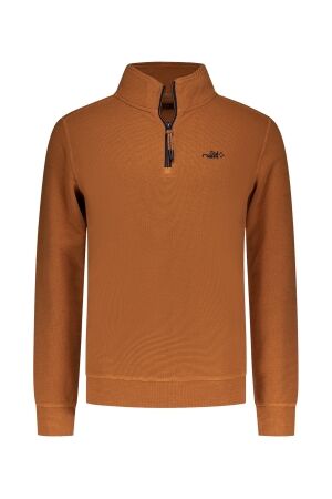 NZA New Zealand Auckland Aiden Half Zip 90/10% Co/PL 1309 Almond Orange 1309 Almond Orange NZA New Zealand Auckland Aiden Half Zip 90/10% Co/PL 1309 Almond Orange 1309 Almond Orange