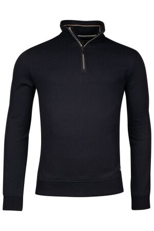 Baileys Sweatshirt 1/2 zip Honeycomb + sleeve pocket 60 Navy 60 Navy