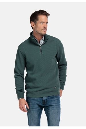 Baileys Sweatshirt 1/2 Zip Hi-Low Structure 73 Dark Forest 73 Dark Forest