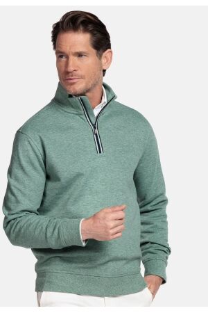 Baileys Sweatshirt 1/2 Zip 60/40% Co/Poly 73 Thyme Green 73 Thyme Green