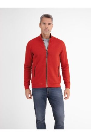 Redfield Sweatvest Barolo Rood Rood