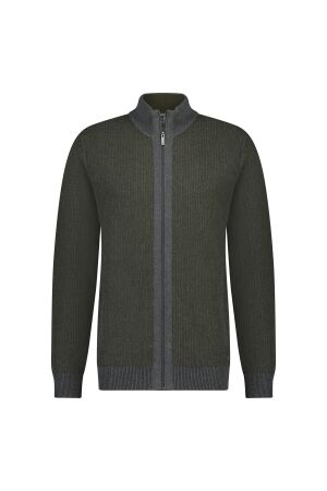 Marco Manzini MADI Full Zip Cardigan 980 Anthra 980 Anthra Marco Manzini MADI Full Zip Cardigan 980 Anthra 980 Anthra