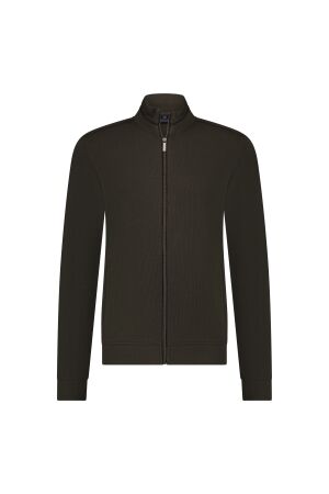 Marco Manzini SOLAN Full Zip Sweat 373 Wood 373 Wood Marco Manzini SOLAN Full Zip Sweat 373 Wood 373 Wood