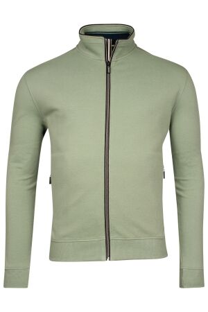 Baileys Sweat Cardigan Fine Pique 72 Misty Green 72 Misty Green