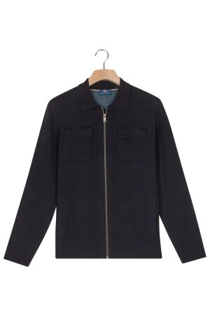 Baileys Cardigan Zip Polo + Chestpockets 60 Navy 60 Navy