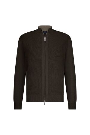Marco Manzini Finn Full Zip 100% Katoen 870 Dark Brown 870 Dark Brown Marco Manzini Finn Full Zip 100% Katoen 870 Dark Brown 870 Dark Brown