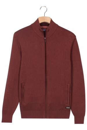 Baileys Cardigan Zip all-over 2-tone 100 425 Mauve Melange 425 Mauve Melange