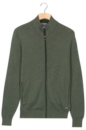 Baileys Cardigan Zip all-over 2-tone 100 795 Dark Green 795 Dark Green Baileys Cardigan Zip all-over 2-tone 100 795 Dark Green 795 Dark Green
