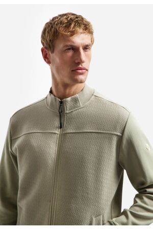 No Excess Sweater Full Zip Relief 044 Taupe 044 Taupe