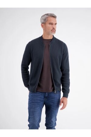 Lerros Structure Knit Full Zip 485 Classic Navy 485 Classic Navy
