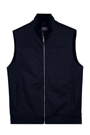 Baileys Cardigan Zip Sleeveless Padded Flanel 60 Navy 60 Navy