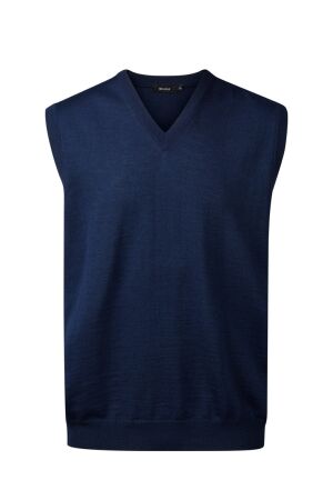 Belika Bologna Slipover V-Neck 41655 Dark Blue Melange 41655 Dark Blue Melange