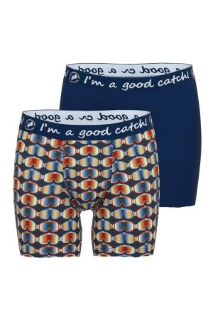 A Fish Named Fred Skibril Blauw Blauw