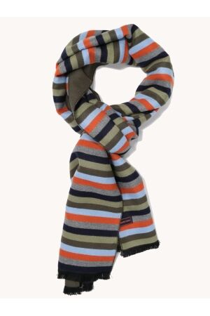 A Fish Named Fred Scarf Stripe 072 Multicolor Green 072 Multicolor Green