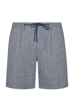 NZA New Zealand Auckland SHORTS CHINO 70/30% Co/Li 2616 NAVY SKY 2616 NAVY SKY