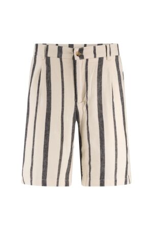 Born with Appetite CLARK short 55/45% Linen/Co 4001 Navy 4001 Navy