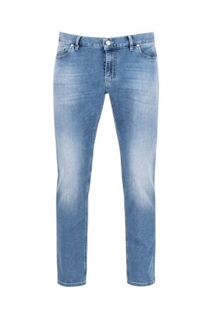 Alberto Super Stretch DualFX Slim Fit Light Blue Light Blue