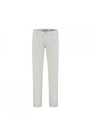 North84 Travel Chino 091 Light Grey Seersucker 091 Light Grey Seersucker